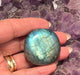 labradorite palm stone