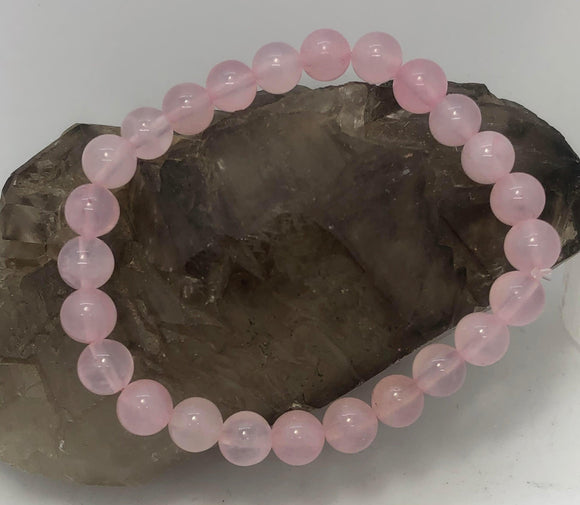 rose, quartz, bracelet,love, stones, attrtaction