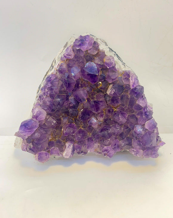 Amethyst druzy Quartz crystal cluster specimen