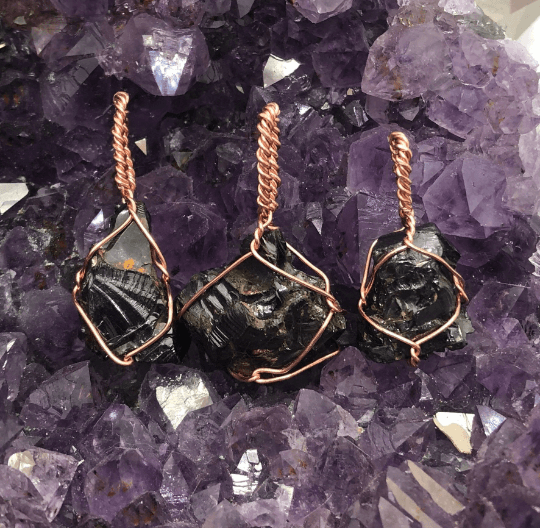 Elite Shungite Copper Pendant Necklace - Infinite Treasures, LLC