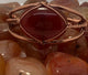 Carnelian  Copper Bracelet Wire wrapped Handmade - Infinite Treasures, LLC