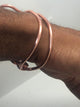 Copper  Egyptian Kemetic Ankh Bracelet - Infinite Treasures, LLC