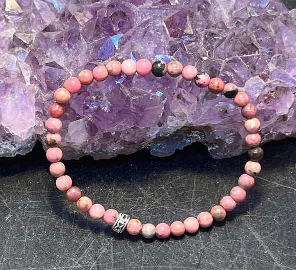 rhodonite, bracelet