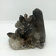 4.75" 1.1lb Smoky Quartz Cluster Natural Druzy Mineral - Infinite Treasures, LLC